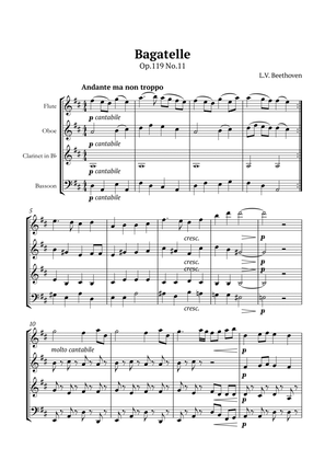 Bagatelle Op.119 No.11