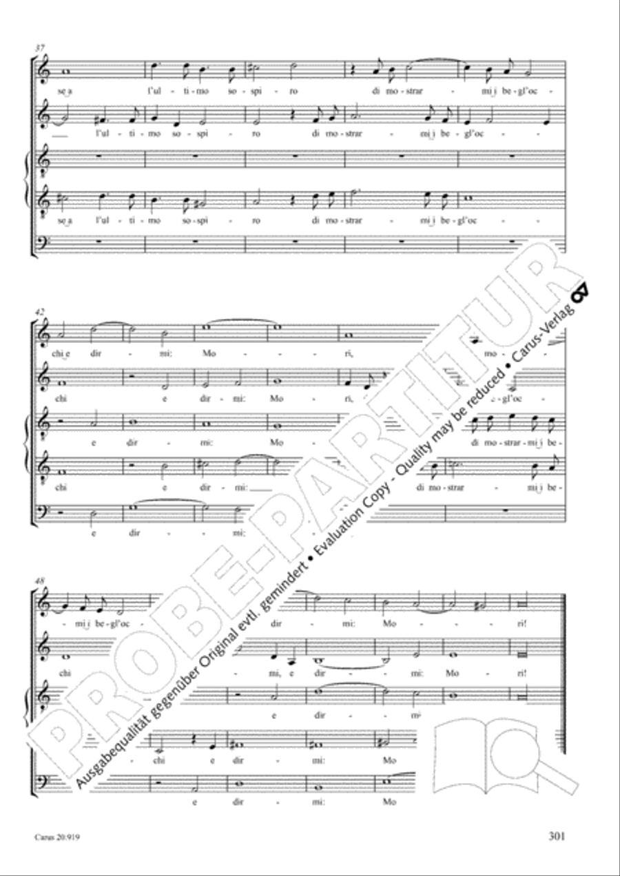 Opera varia I. Works with 1-7 parts (Complete edition, vol. 19) [Werke mit 1-7 obligaten Stimmen] Score scores gallery preview page 358