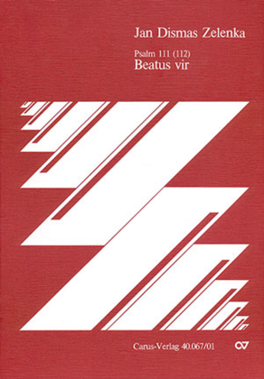Book cover for Beatus vir (How blest is he) Psalm 111