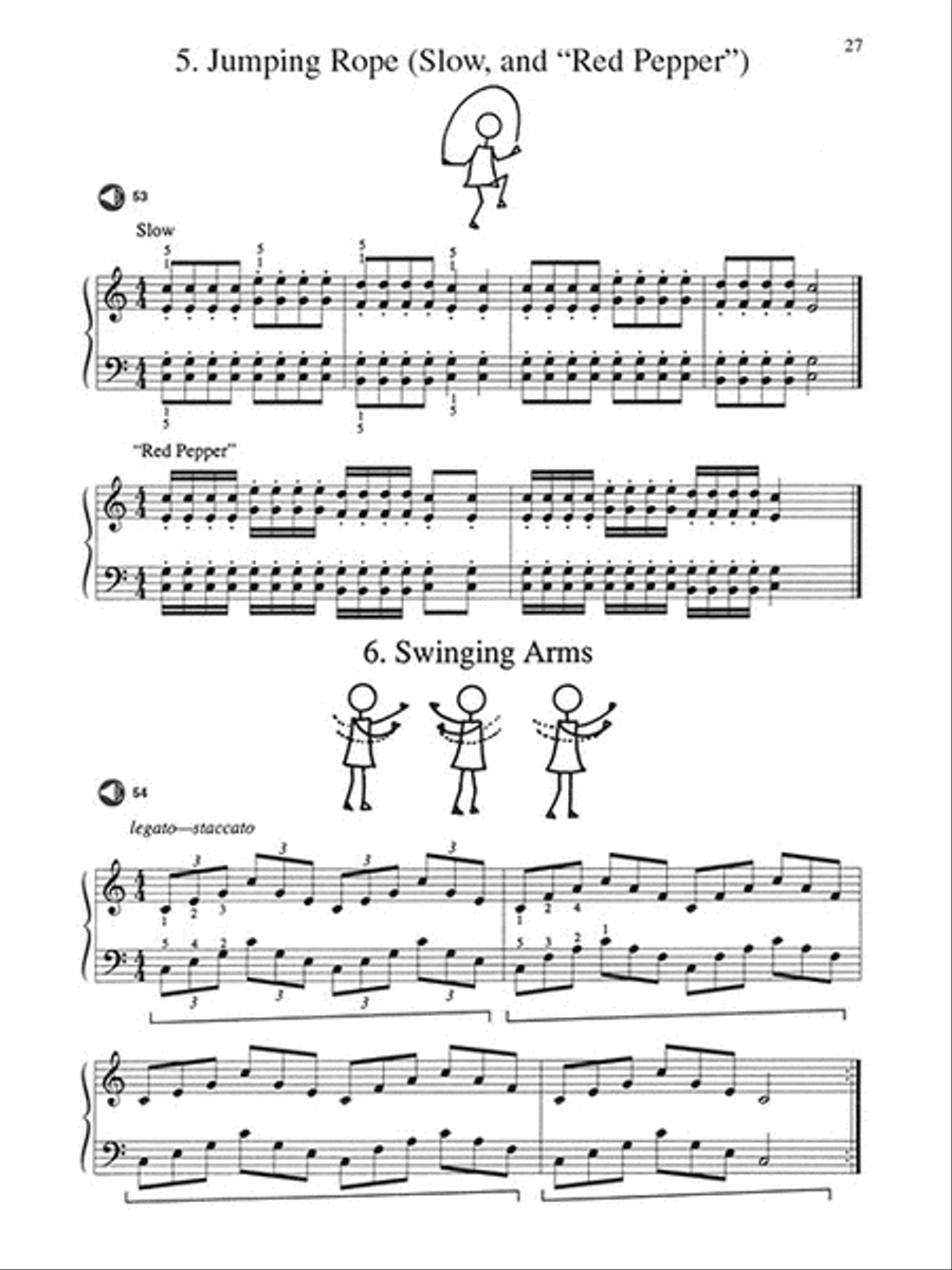 A Dozen a Day Book 1 – Book/Audio Piano Method scores gallery preview page 4