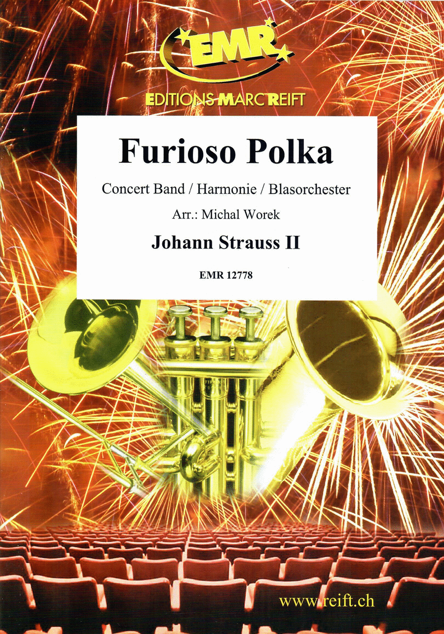 Furioso Polka Concert Band scores gallery preview page 1