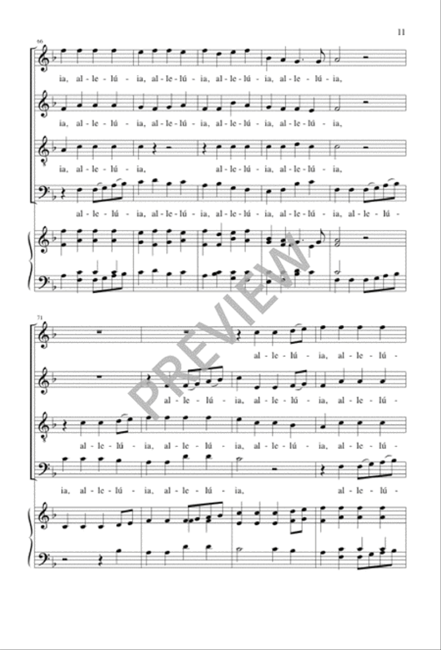 Reges de Saba Reges de Saba 4-Part scores gallery preview page 11