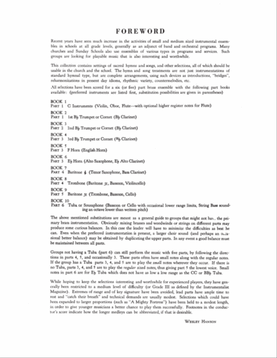 Ensemble Music for Church and School Conductor Score scores gallery preview page 4