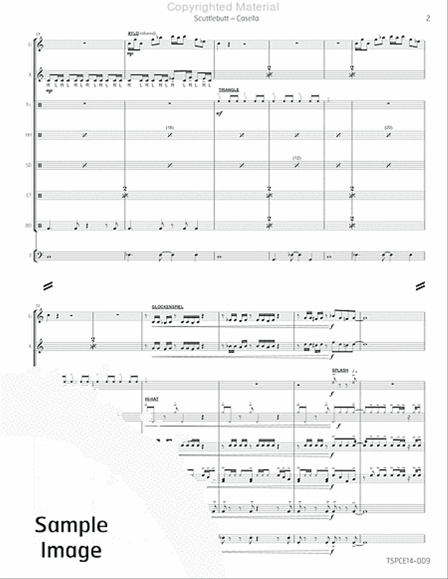 Scuttlebutt Percussion Ensemble scores gallery preview page 6