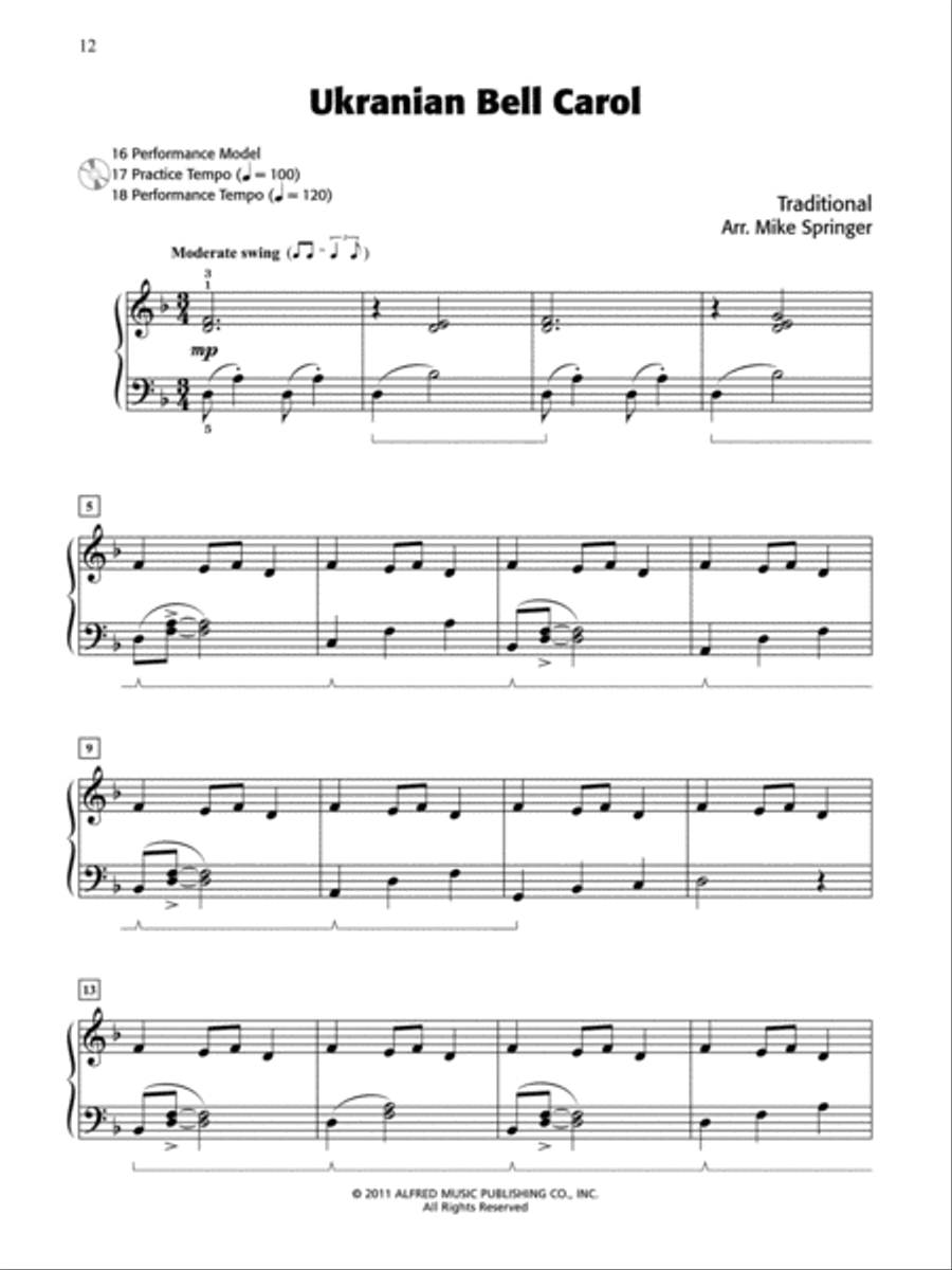 Not Just Another Christmas Book, Book 1 Piano Solo scores gallery preview page 3