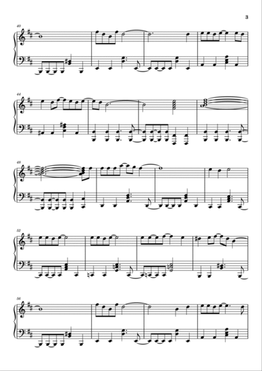 Maneater Piano Solo scores gallery preview page 3