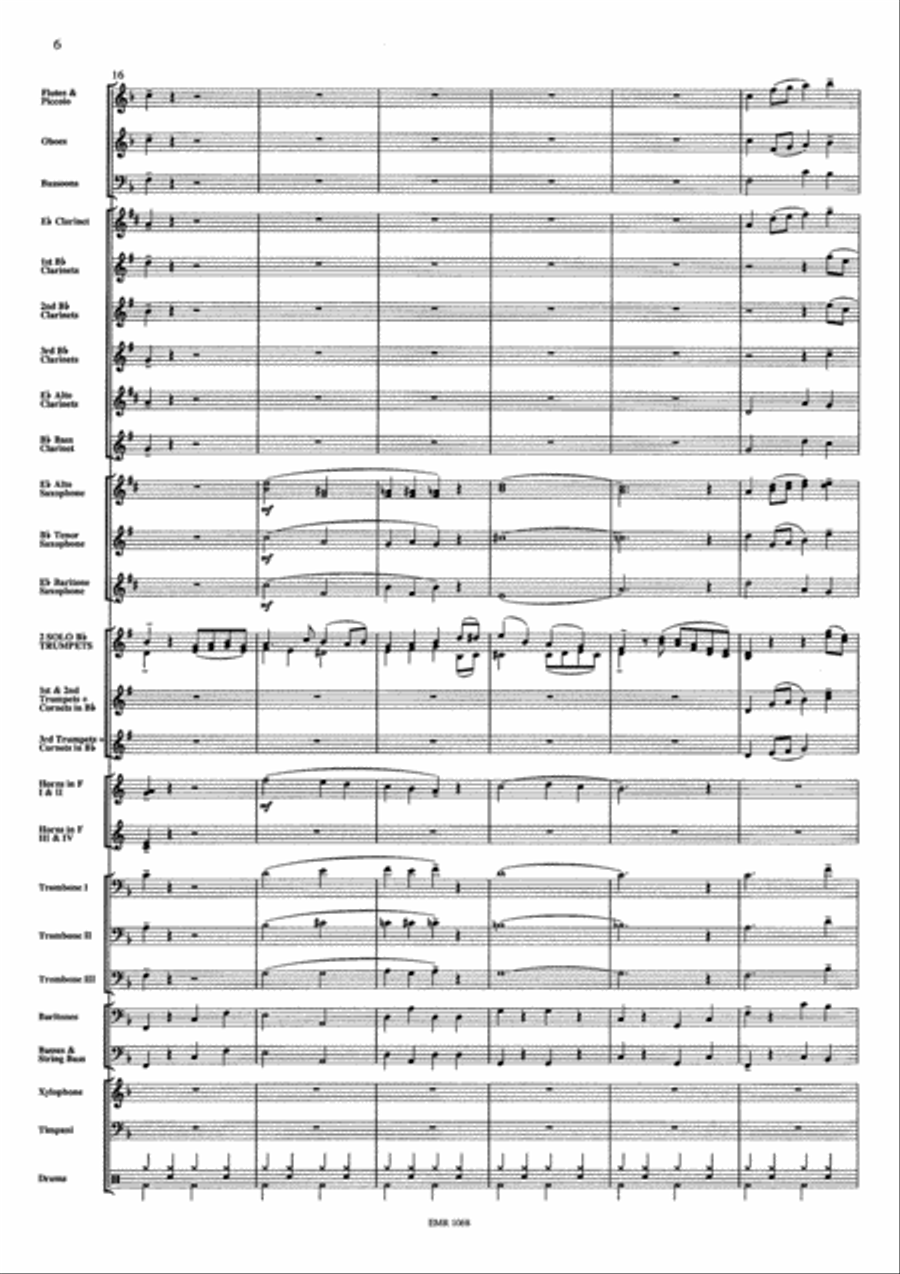 The Happy Twins Concert Band scores gallery preview page 7