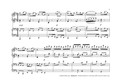Badinerie - from Orchestral Suite No.2 in B minor  BWV 1067 image number null