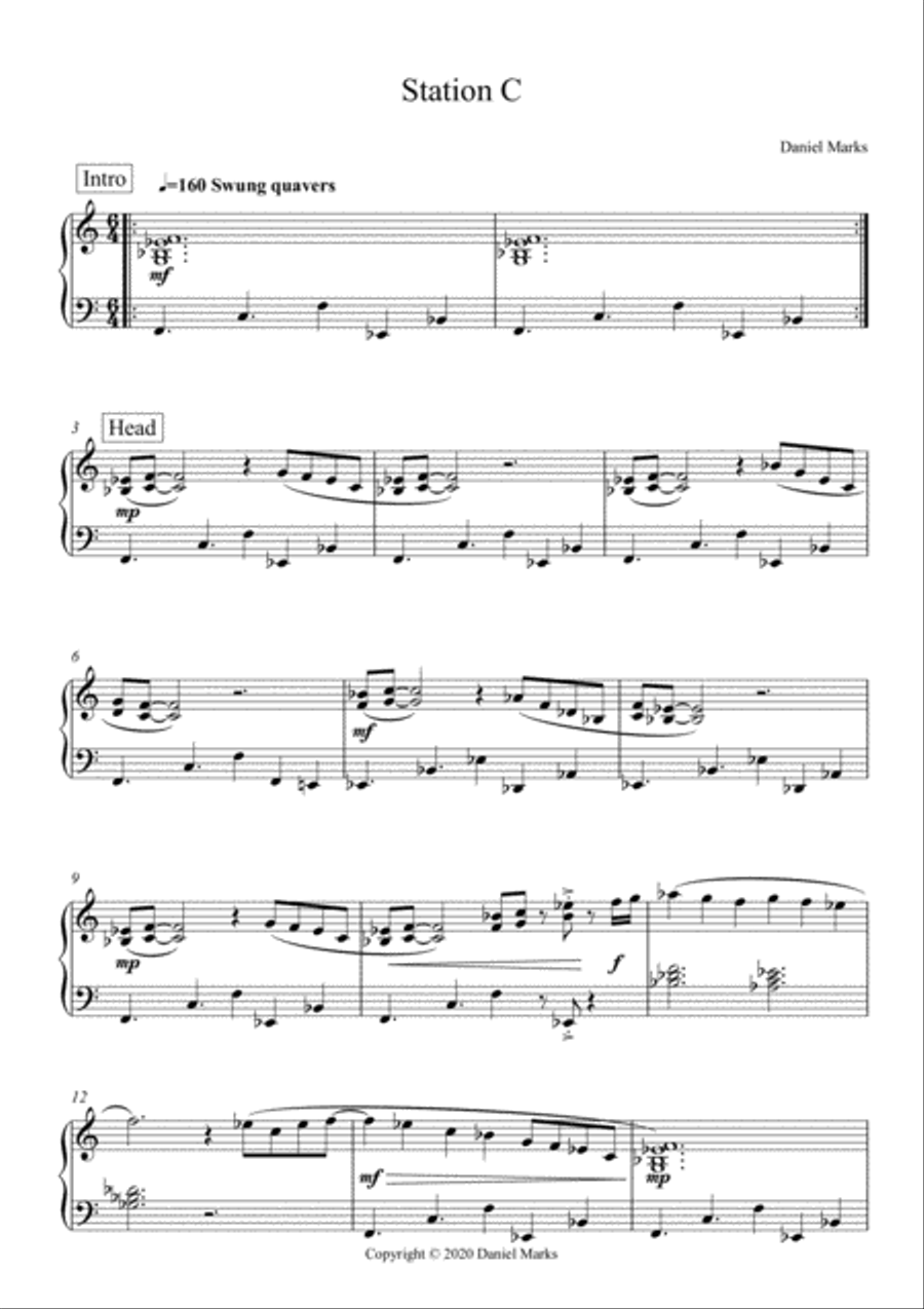 Station C Piano Method scores gallery preview page 2