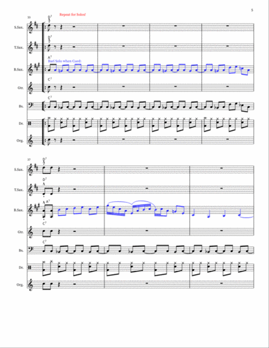Put It Where You Want It Small Ensemble scores gallery preview page 5