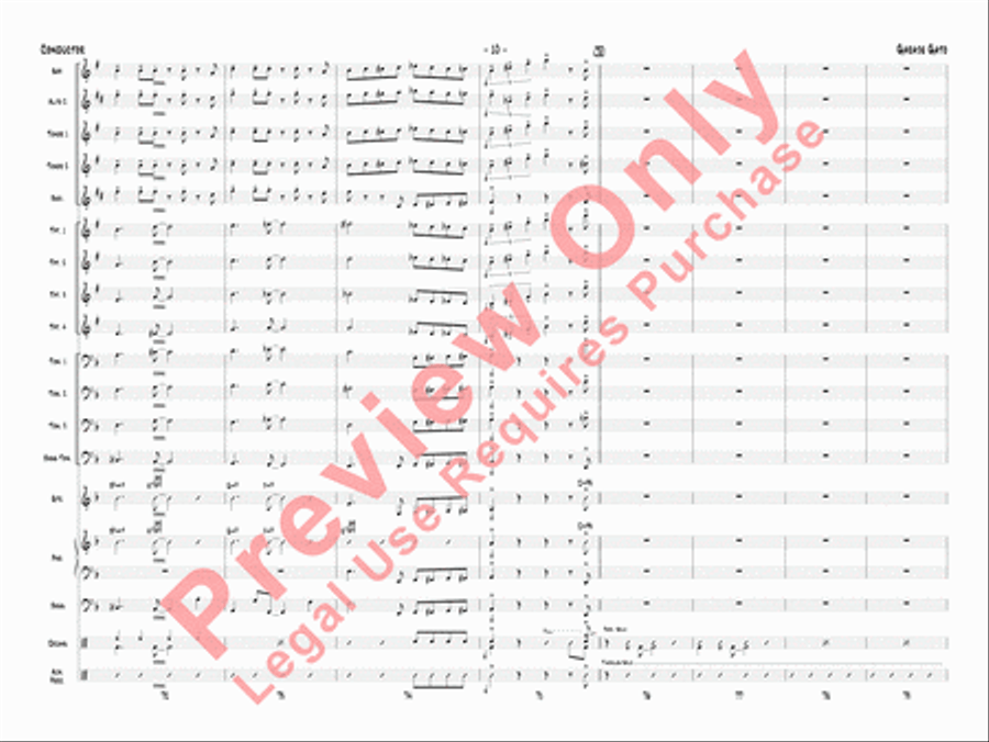 Garaje Gato Garaje Gato Jazz Ensemble scores gallery preview page 13