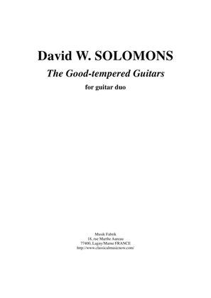 Daivd Warin Solomons: The Good-tempered Guitars for guitar duo