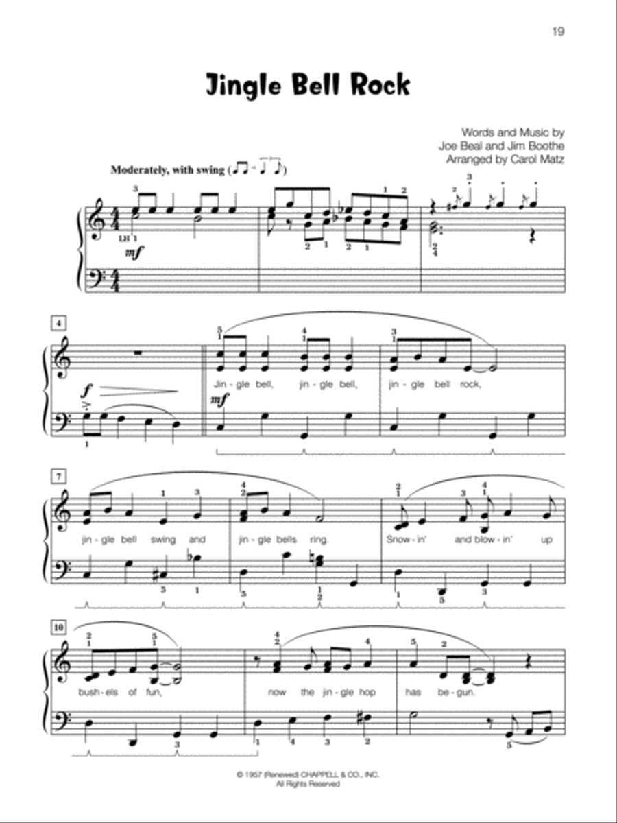 Famous & Fun Pop Christmas, Book 5 Piano Method scores gallery preview page 5