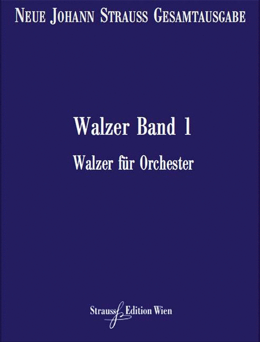 Walzer RV 1-47 Vol. 1 Orchestra scores gallery preview page 1