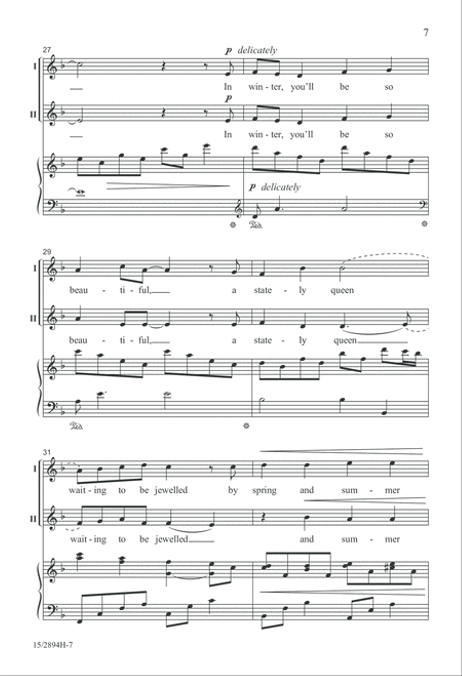 My Maple Tree and Me 2-Part scores gallery preview page 8