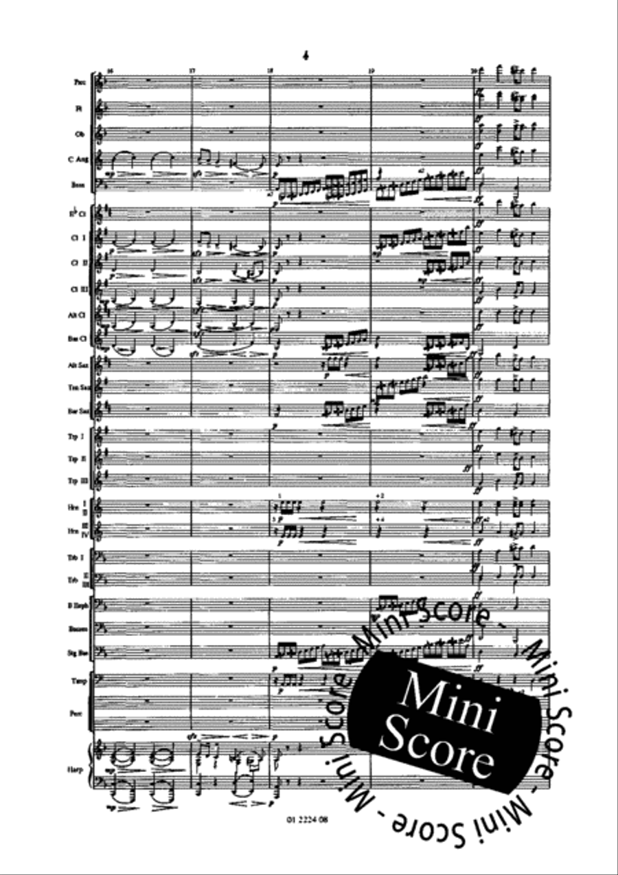 Sarka Overture Sarka Overture Concert Band scores gallery preview page 8