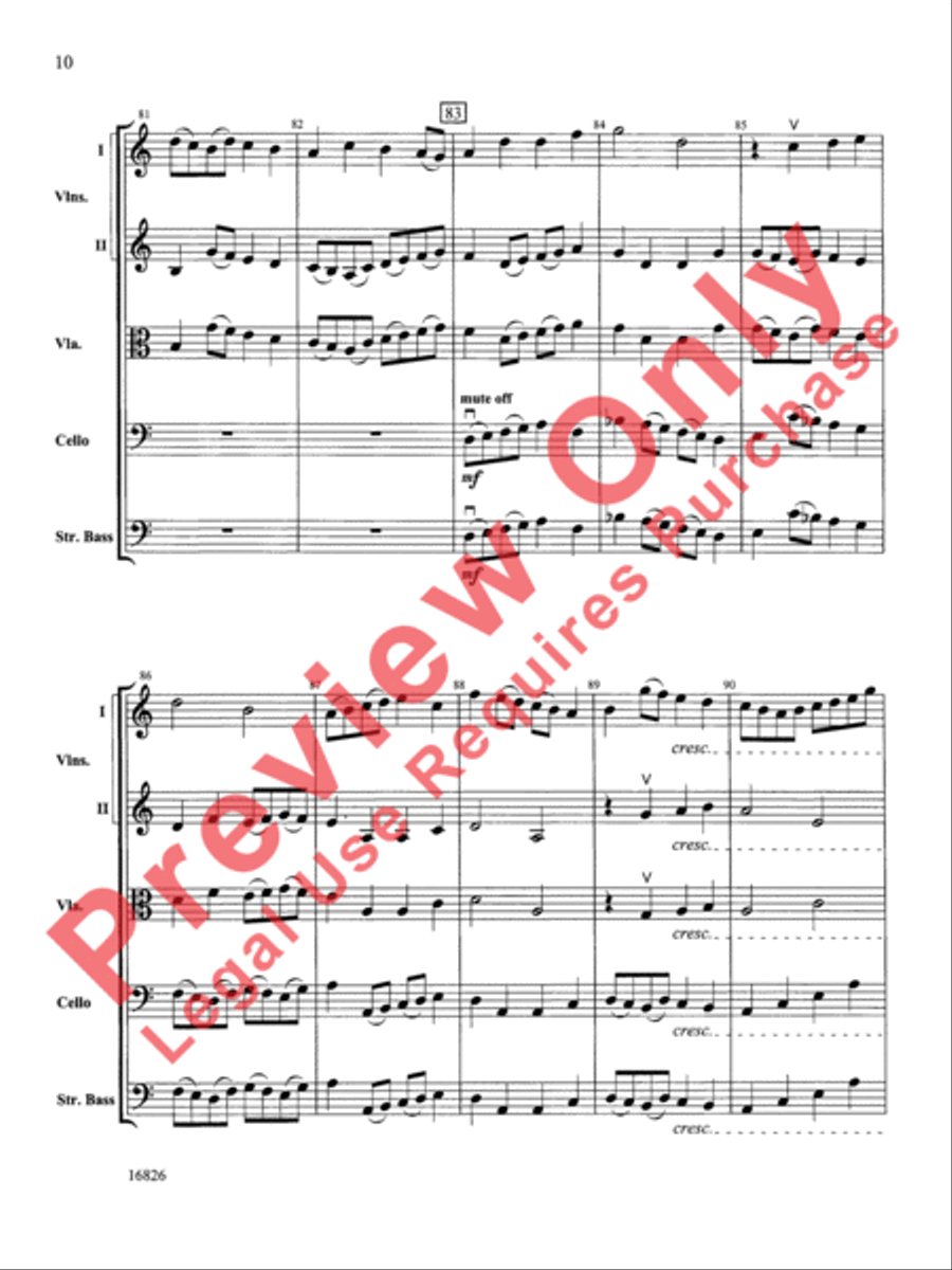 Sinfonia in D