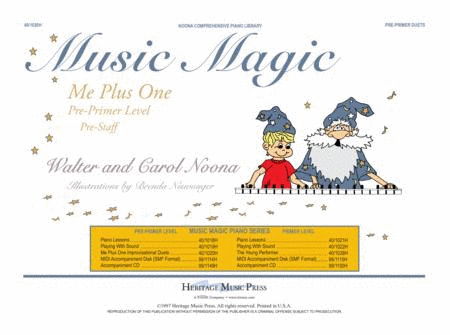 Noona Comprehensive Music Magic Piano Me   1 Duets Pre-Primer