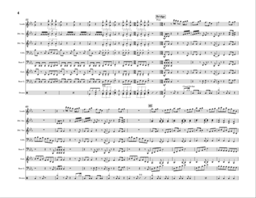 Boss Battle Boss Battle Jazz Ensemble scores gallery preview page 5