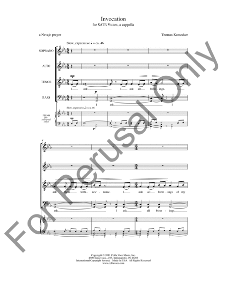Invocation Invocation 4-Part scores gallery preview page 2
