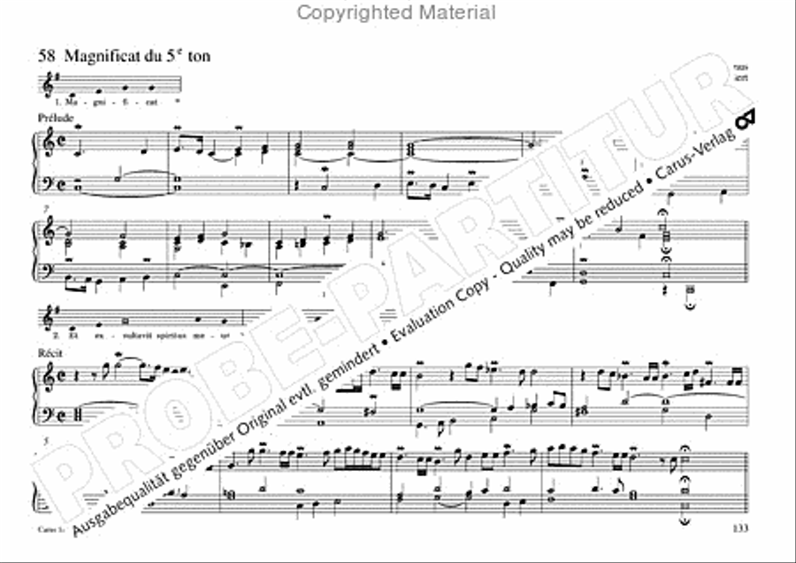 Freiburger Orgelbuch: Stammteil Organ Solo scores gallery preview page 134