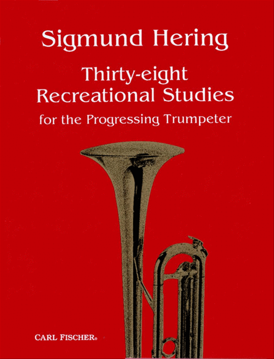 Thirty-Eight Recreational Studies B-Flat Trumpet scores gallery preview page 1