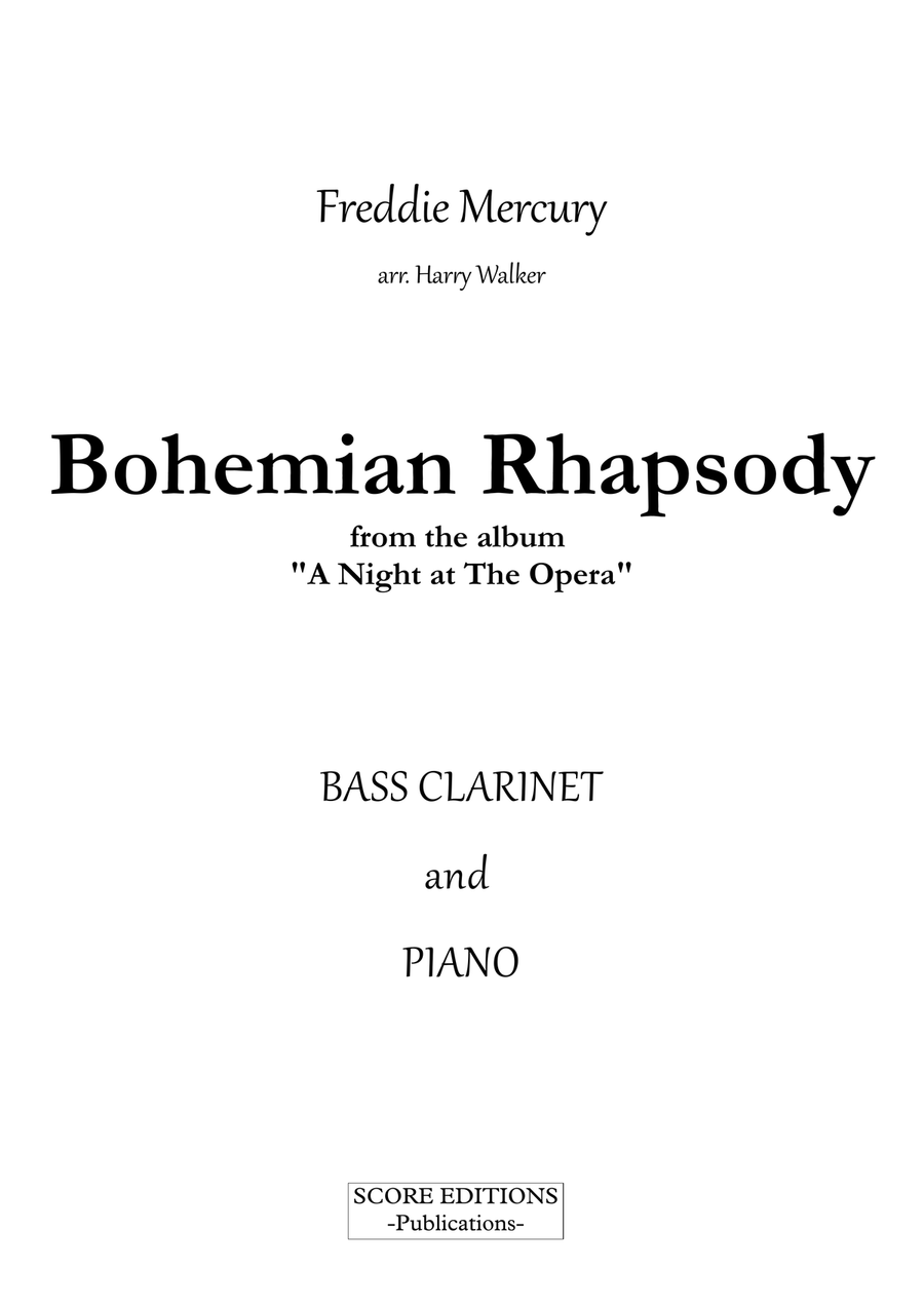 Bohemian Rhapsody Bass Clarinet scores gallery preview page 2