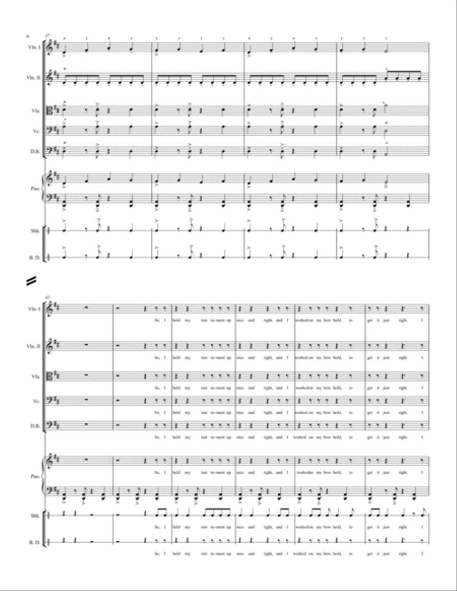 The Power of Practice String Orchestra scores gallery preview page 6