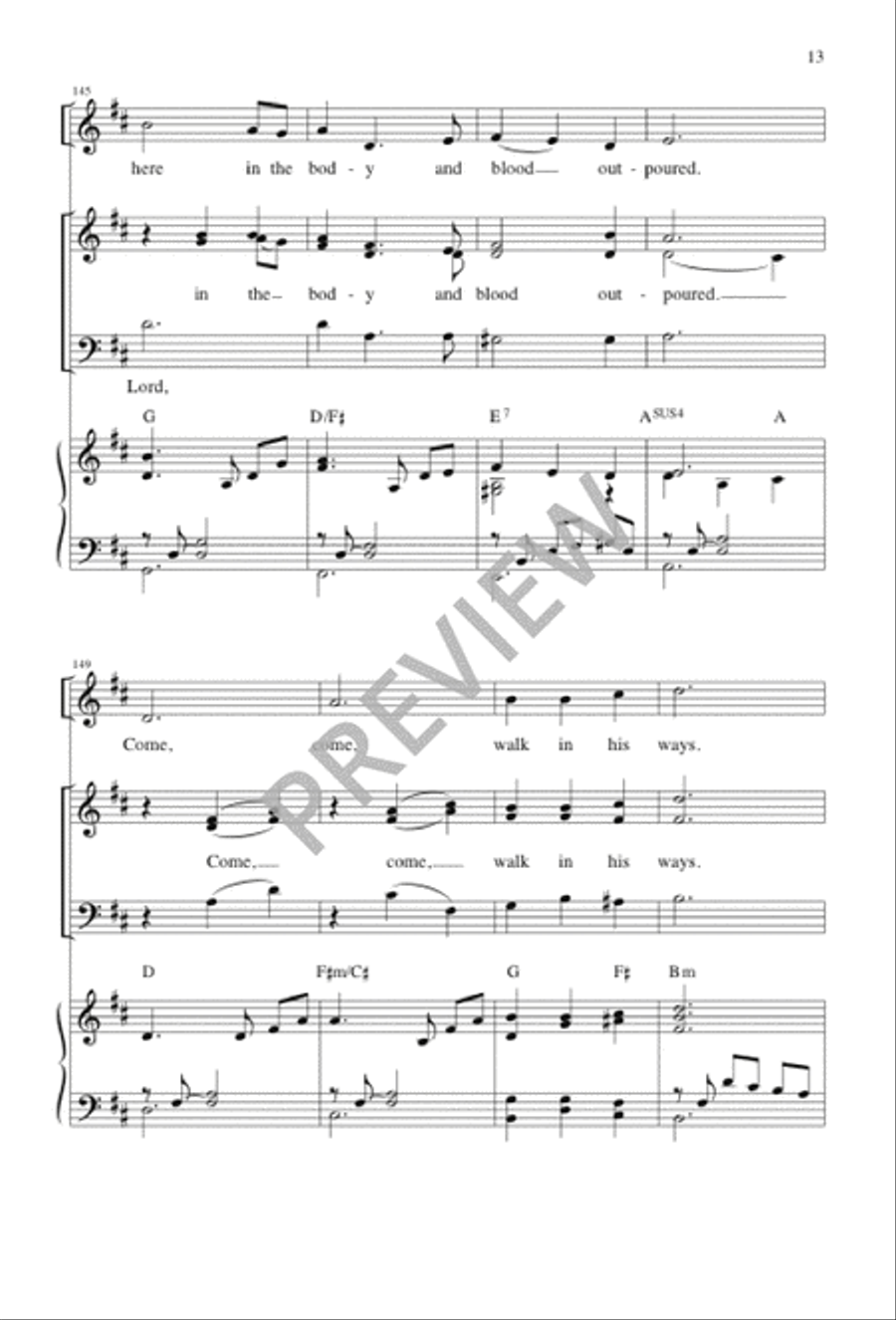 Wood of the Cradle 3-Part scores gallery preview page 12