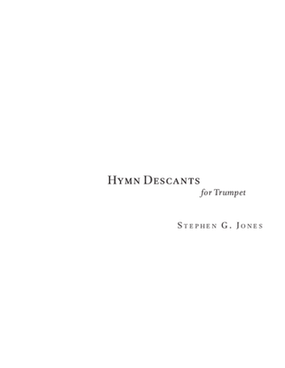 Book cover for Hymn Descants for Trumpet