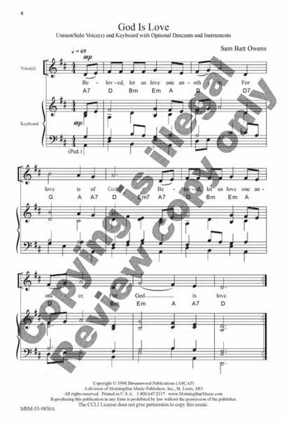 Songs for Contemplative Worship (Choral Score) image number null