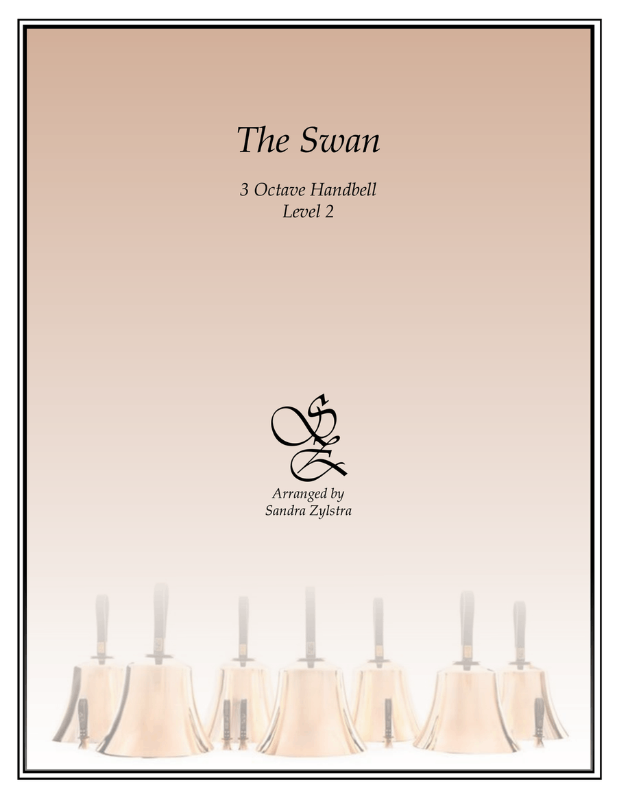 The Swan (from Carnival of the Animals) (3 octave handbells) 3-Octaves scores gallery preview page 1