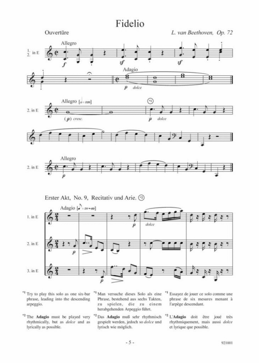 Hornist's Opera and Ballet Handbook Horn scores gallery preview page 1
