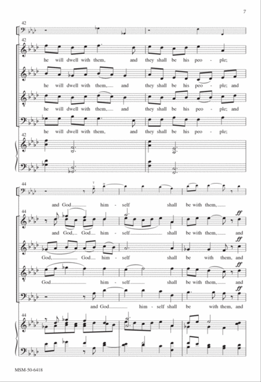 And I Saw a New Heaven And I Saw a New Heaven Divisi scores gallery preview page 6