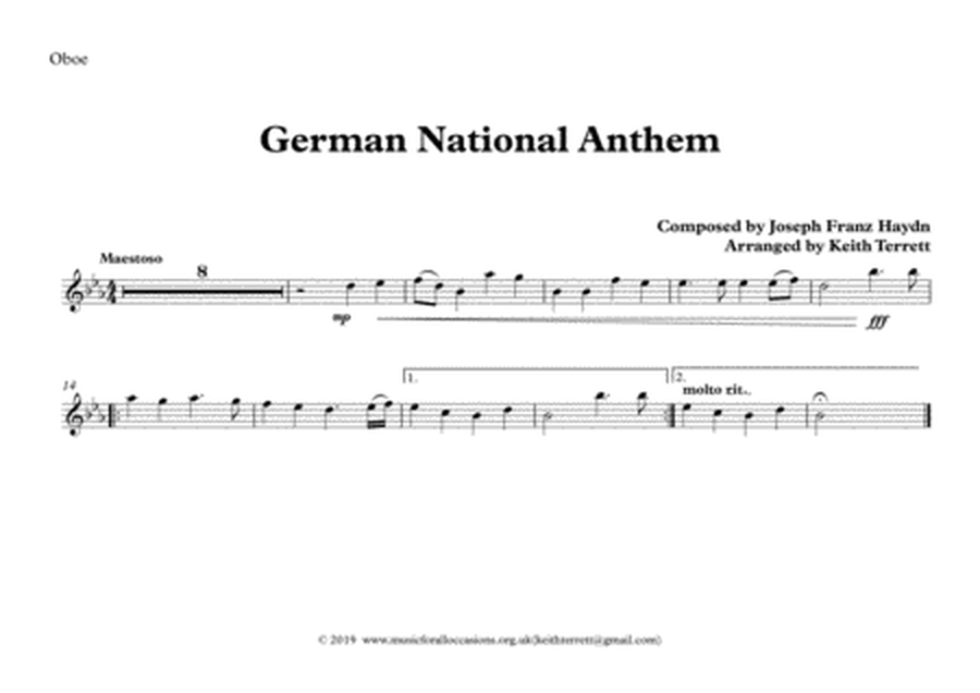 German National Anthem for Symphony Orchestra (KT Olympic Anthem Series) image number null