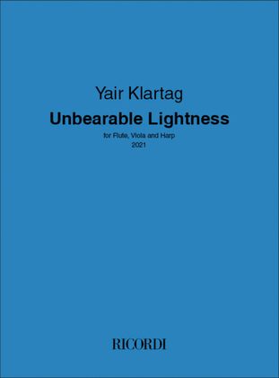 Book cover for Unbearable Lightness
