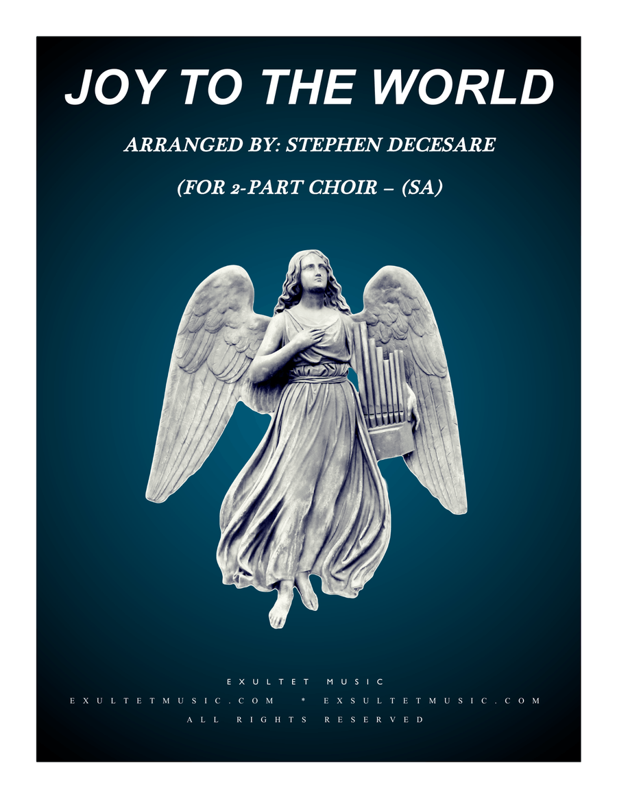 Joy To The World (for 2-part choir (SA) SA scores gallery preview page 1