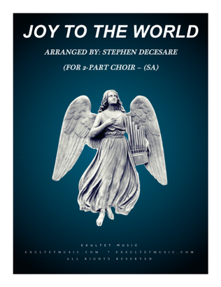 Book cover for Joy To The World (for 2-part choir (SA)