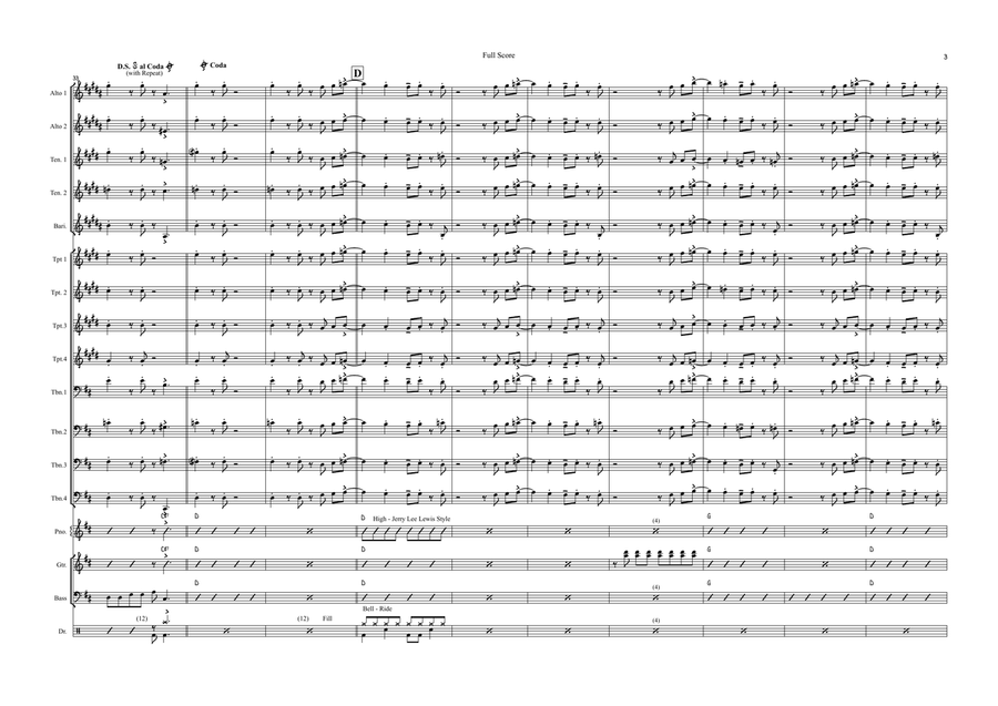 Jailhouse Rock Jazz Ensemble scores gallery preview page 3