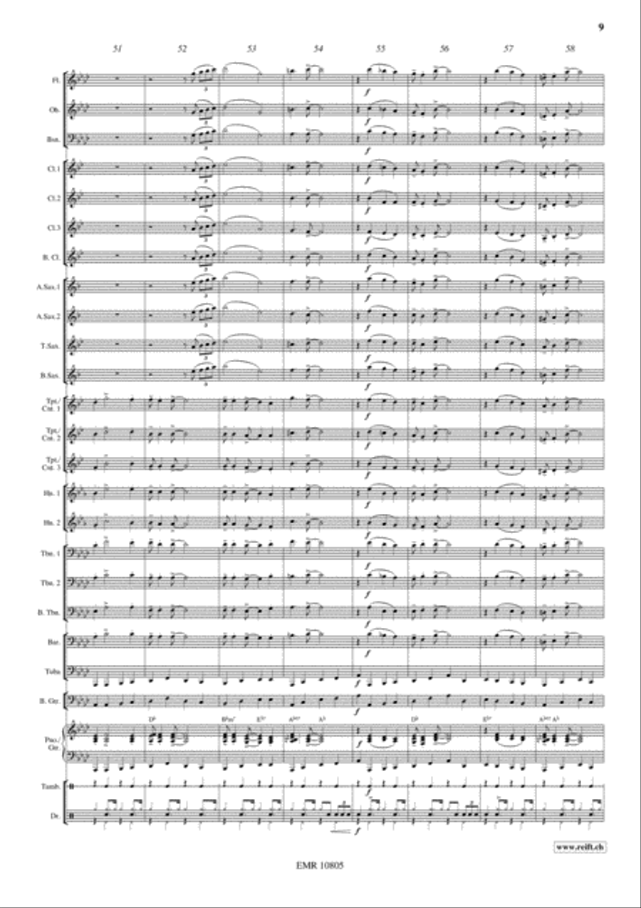 Santa Lucia Concert Band scores gallery preview page 10