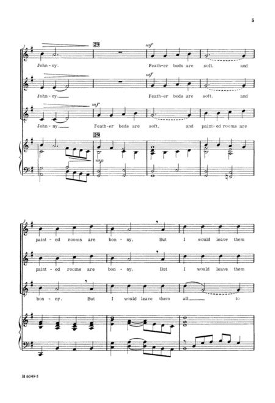 I Know Where I'm Goin' SSA scores gallery preview page 5