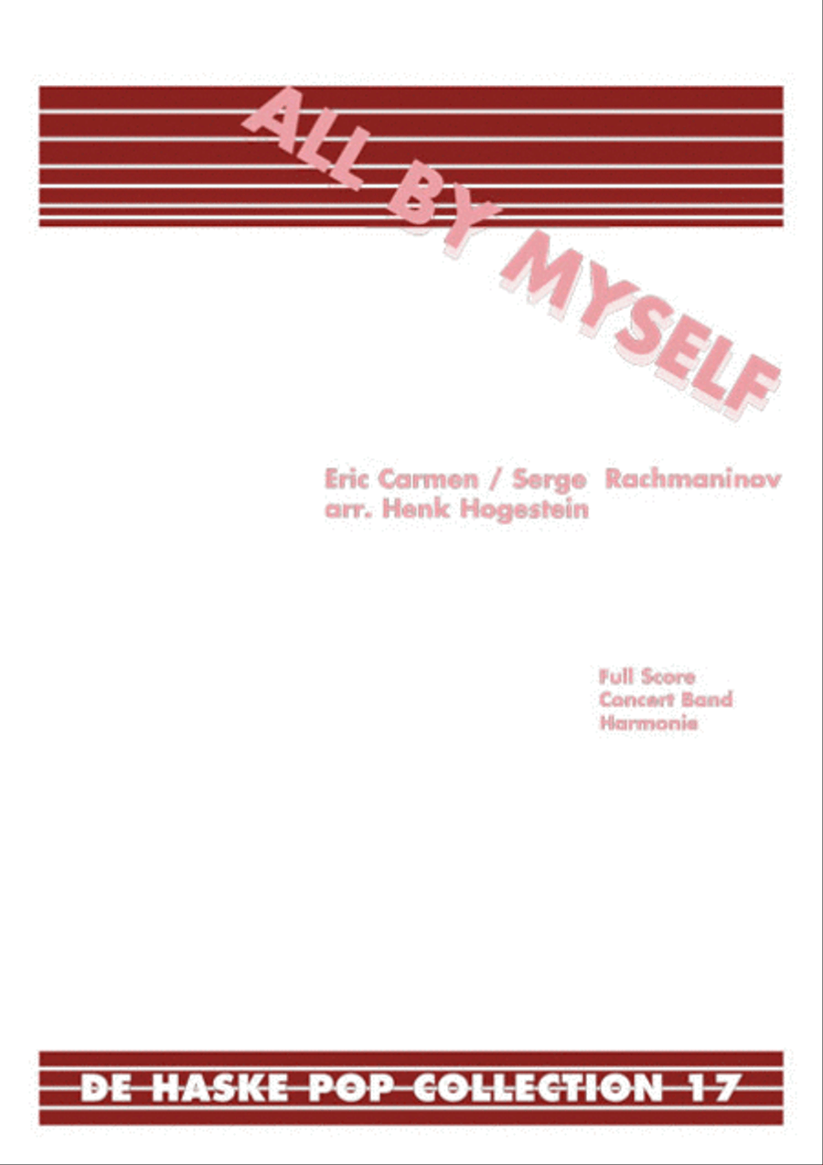 All by Myself All by Myself Concert Band scores gallery preview page 1