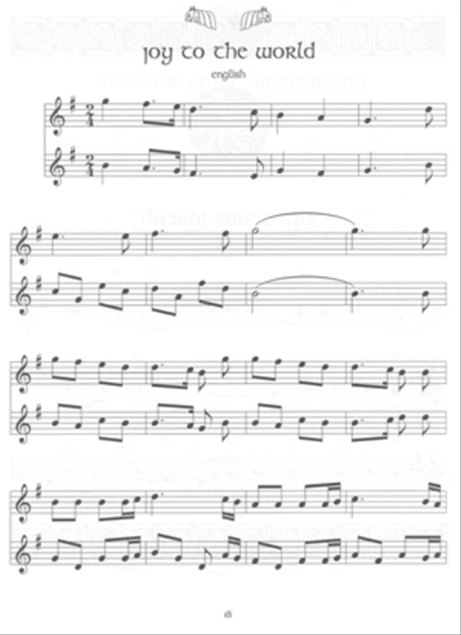 A Celtic Tinwhistle Christmas Celtic Fiddle scores gallery preview page 3