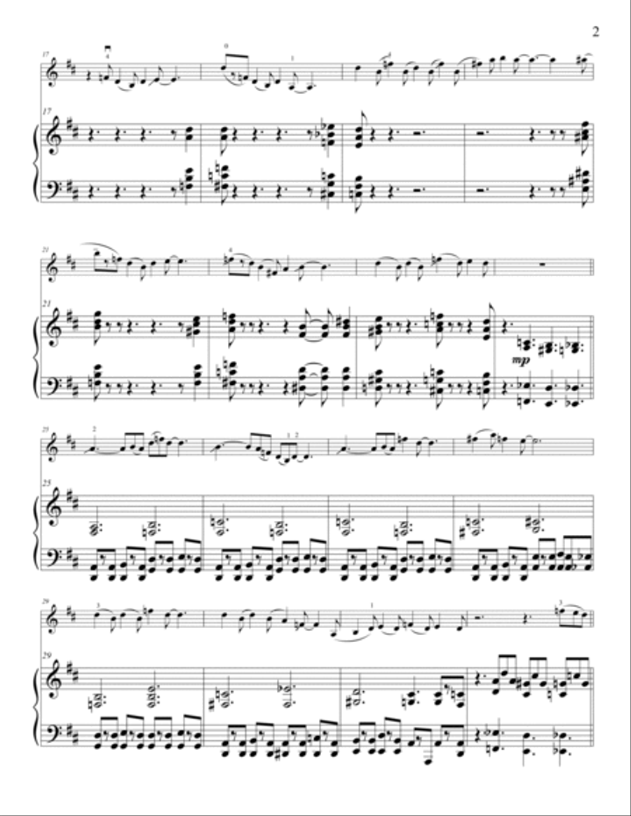 Holiday Blues Holiday Blues Violin Solo scores gallery preview page 2