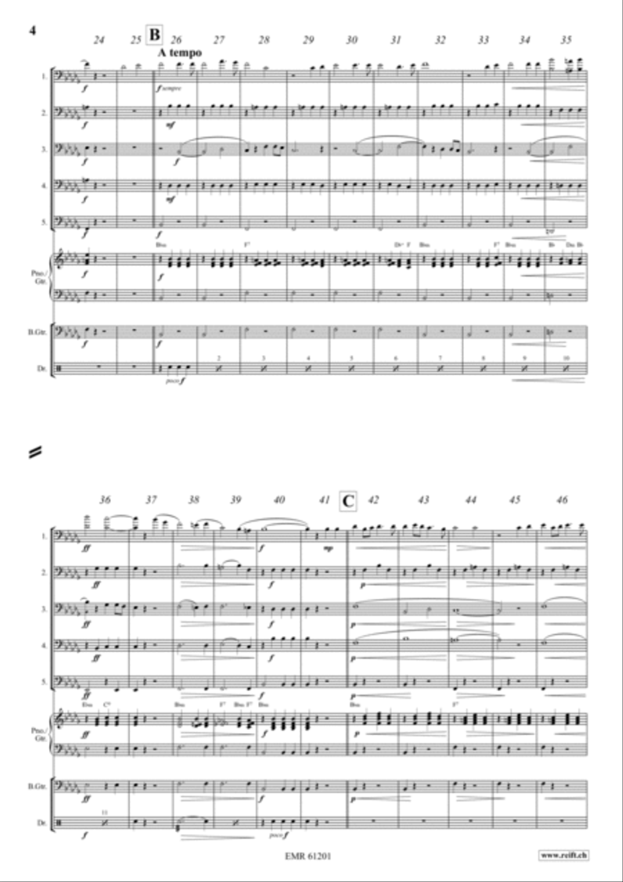 Bell Of Troika Bell Of Troika Trombone scores gallery preview page 4