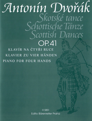 Book cover for Schottische Tänze, op. 41