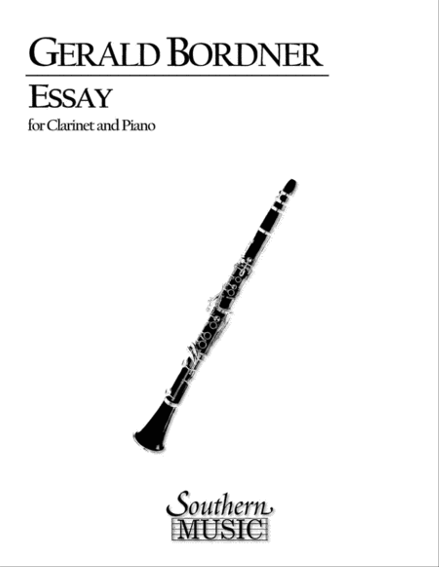 Essay Essay B-Flat Clarinet scores gallery preview page 1