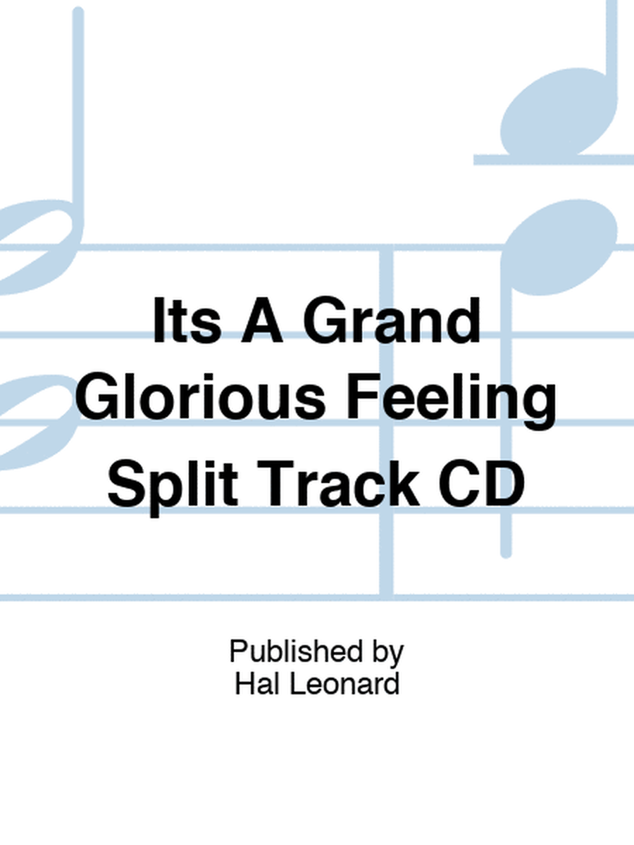 Its A Grand Glorious Feeling Split Track CD