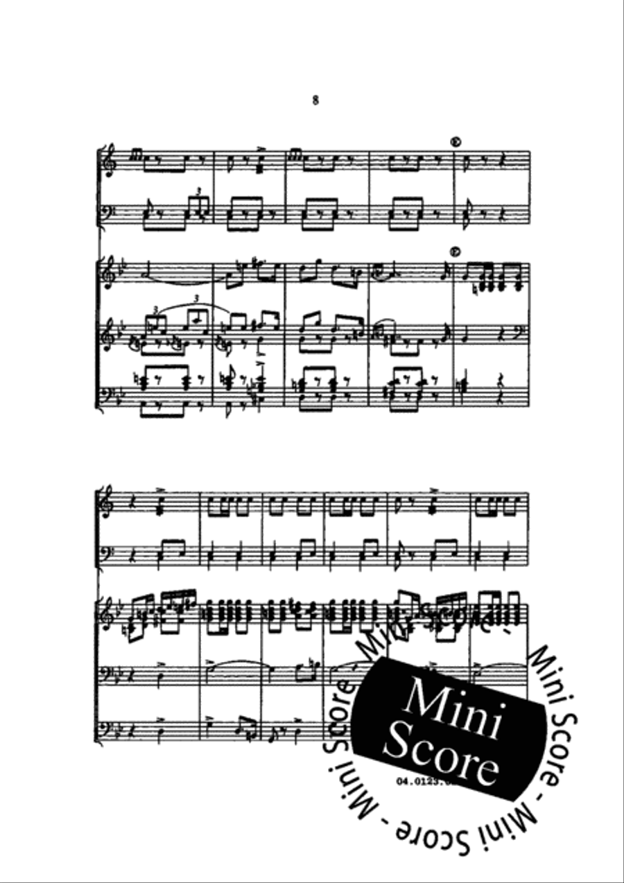 Sambre et Meuse Concert Band scores gallery preview page 12