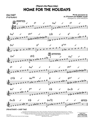 Book cover for (There's No Place Like) Home for the Holidays (arr. John Wasson) - Bb Solo Sheet